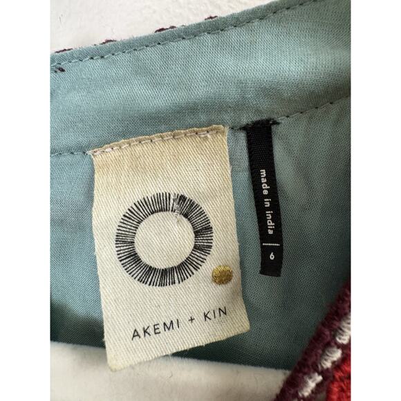 Anthropologie Akemi + Kin Beaded Midi Dress Maximalist Bohemian Hippie Boho 6 - Picture 4 of 11